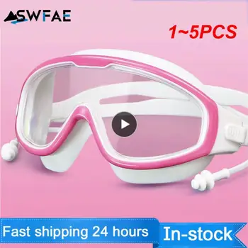 1 ~ 5ШТ Очила за плуване При Късогледство, рецепта, Маска за плуване с защита от замъгляване Opitical Transparant За гмуркане