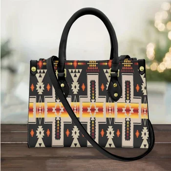 Black Tribe Design Луксозни дамски чанти, ежедневни чанти през рамо от изкуствена кожа за момичета, дамски чанти през рамо Bolsa Mujer високо качество