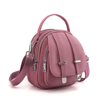 Модерна дамска чанта, малка торбичка, висококачествен найлон дамска мини чанта,-месинджър, дамска чанта в ретро стил, чанта-месинджър