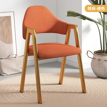Изчистен Модерен стол за хранене, Дизайнерски Прости трапезни столове от по-добро дърво, Скандинавски кожена кухненски мебели Sillas Comedor