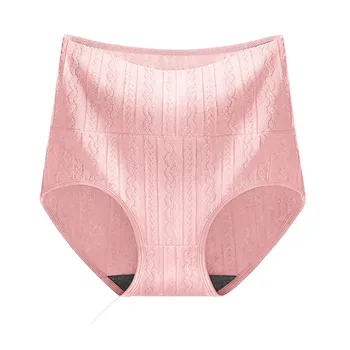 Дамско секси бельо однотонного цветове със средно висока талия, безшевни компресия и даващ форма гащи lingerie секси feminina safada 천원마트