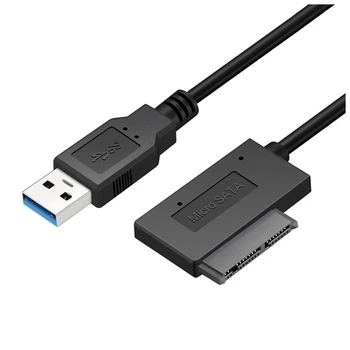 USB3.0 -16Pin Msata 7 + 9-Пинов Кабел Конвертор на Твърдия Диск SATA Кабел За 1,8-Инчов Твърд Диск SSD Кабел Конвертор