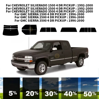 Предварително Обработена нанокерамика car UV Window Tint Kit Автомобили Прозорец Филм За CHEVROLET SILVERADO 2500 4 DR PICKUP 1992-2000