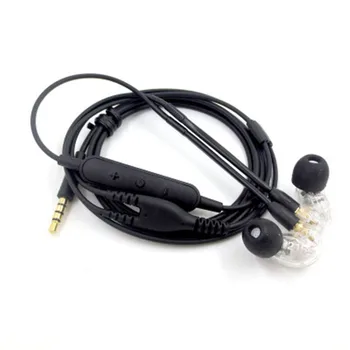 Преносимото аудио кабел За Слушалки Shure SE215 MMCX Кабел за сила на Звука Микрофон Конектор За Свързване на Кабели, Слушалки 23 AugT2