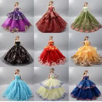 Кукла ръчно изработени Сватбена рокля 2023 най-Новите модни и ежедневни дрехи стоп-моушън пола празнична облекло 30 см Кукла