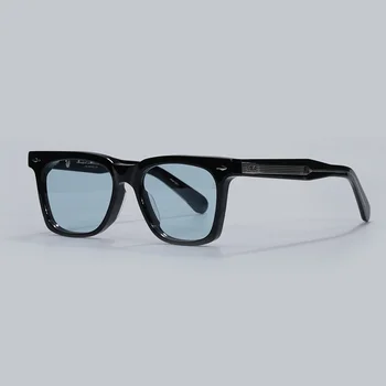 Висококачествени слънчеви очила JMM HERBIE Square, оригинални Мъжки очила дизайнерско марка Tortoise, очила от амониев Uv400, Предписани очила