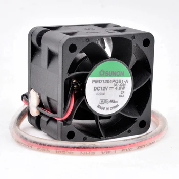 PMD1204PQB1-A 4 см 40 мм вентилатор 40x40x28 мм DC12V 4,0 W 2pin на Вентилатора за охлаждане на голям обем въздух за сървърен източник на захранване